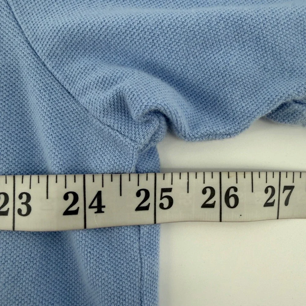 Polo Ralph Lauren Polo Shirt Mens XL Light Blue Classic Pique Short Sleeve Logo